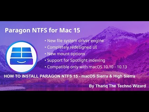 use paragon ntfs for mac